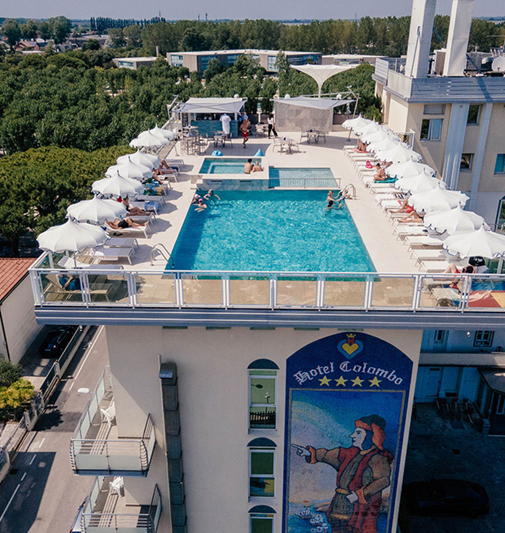 Hotel con piscina e Jacuzzi a Jesolo